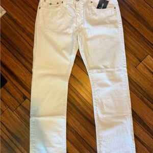 Men's White Jeans